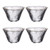 Cabilock 4pcs Japanese Glass Sake Cup Clear Water Cup Cold Sake Serving Glass Cup Tea Cup Home Sake Gifts Cabilock 4pcs Japanese Glass Sake Cup Clear Water Cup Cold Sake Serving Glass Cup Tea Cup Home Sake Gifts