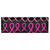 Augenstern Window Topper Curtain Breast-Cancer-Pink 54x18 inch Valance Short Curtain for Kitchen Windows/Bathroom/Living Room/Bedroom