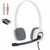 Logitech Stereo Headset H150 with Noise Cancelling Mic, Includes USB Headset Adapter for Computer PC, Mac, Laptop - Universal - Bulk Packaging - Cloud White