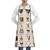 TOMPPY Dog Breed Printed Apron Waterproof Kitchen Apron For Women Adjustable Waist Cooking Apron With Pockets Suitable For Home Kitchen Cooking Waitress Chef Grill Apron
