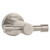 Towel hook double line satin Element