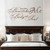 Bewitch Me Body and Soul Romantic Wall Quotes Love Vinyl Sayings Bedroom Wall Decal(14x34" Black)