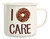 Retreez I Don't Donut Do Not Care 16 Oz Enamel Stainless Steel Metal Camping Campfire Coffee Mug - Funny Sarcasm Sarcastic Inspirational birthday gift for friend coworker sister brother mother father