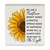 Country Sunflower Wood Box Sign Rustic Be Like a Sunflower Bright Wooden Box Sign Decorative Sign Block Plaque for Home Desk Table Shelf Decor 5"x 5"