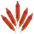 Amber Mini Bulb 3.5 Volt 125mA 500/Bag