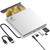 External CD DVD Drive LightScribe CD DVD +/-RW ROM Burner DVD CD Portable Optical Disk Drive Slim Disc Reader DVD Player for Laptop Mac MacBook Windows 11 10 PC Linux OS