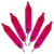 Pink Mini Bulb 3.5 Volt 125mA 500/Bag
