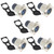 ANMBEST 5PCS USB3.0 IP67 Waterproof Connector, Zinc Alloy Housing Panel Mount Female to Female USB Bulkhead Coupler Adapter with Weatherproof Dust Cap (USB3.0)