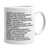 Sarcasm Coffee Mug 11 oz, Funny Sarcastic Grammar Police Inappropriate Expletive Rude Spelling Definition Gift Idea for Men Women Adult, White