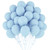RUBFAC Pastel Blue Balloons, 70pcs 5 Inch Baby Blue Balloons and Ribbon, Party Balloons, Thick Latex Balloons for Wedding Birthday Baby Shower Graduation Anniversary Party Decorations RUBFAC Pastel Blue Balloons, 70pcs 5 Inch Baby Blue Balloons and Ribbon, Party Balloons, Thick Latex Balloons for Wedding Birthday Baby Shower Graduation Anniversary Party Decorations