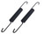 2pcs 4970FR2084P Clothes Washer Suspension Spring for LG Electronics