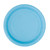 Unique Solid Round Dessert Paper Plates, 7", Powder Blue