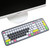 Keyboard Cover Skin Fit Logitech K780 & Multi-Device Wireless Keyboard Ultra Thin Silicone Laptop-CandyBlack