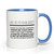 Bubble Hugs Psychologist Two Tone Coffee Mug Blue 11Oz for Mental Therapist School Psychiatrist Cup Psychology Bubble Hugs Psychologist Two Tone Coffee Mug Blue 11Oz for Mental Therapist School Psychiatrist Cup Psychology