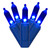 Vickerman 50 LED Sky Blue Dura-Lit Light on Sky Blue Wire, 37' Christmas Light Strand