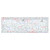 Augenstern Window Topper Curtain Math-Homework-Teachers'-Day 54x18 inch Valance Short Curtain for Kitchen Windows/Bathroom/Living Room/Bedroom