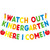 Watch Out Kindergarten Here I Come Banner, First Day of Kindergarten Decorations, Welcome Back to Kindergarten Banner, Back to School Decorations, Kindergarten Classroom Decorations(Pre-assembled)