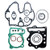 KIPA Complete Top End Head Gasket Kit For Honda TRX400EX TRX 400EX Sportrax 400 1999-2008 Honda TRX400X TRX 400X 2009-2014 Cylinder Piston Head Engine Repair Non-Asbestors