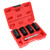 BTSHUB Twist Socket Set Lug Nut Remover Extractor Tool, 5Pcs Metric Bolt and Lug Nut Extractor Socket Tool Kit