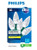 60Ct. Pure White Led C6 String Lights - Green Wire- Philips