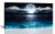 Wall Art Moon Sea Ocean Landscape Picture Canvas Wall Art Print Paintings Modern Artwork for Living Room Wall Decor and Home Décor Framed Ready to Hang,2cm Thick Frame, Waterproof Artwork.