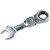 17mm Stubby Metric Flexible Flexi Head Ratchet Combination Spanner 72 Teeth