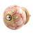 Indian Shelf 4 Pieces Decorative Drawer Pulls | Saxifrage Decorative Door Knobs | White Cabinet Door Knobs | Ceramic Drawer Knob | Vintage Dresser Knobs | Kitchen Knobs and Pulls for Cabinets