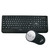 Gabba Goods Wireless Keyboard and Mouse Combo CB3 Full-Size Keyboard Layout with Number Pad, Ergonomic Mouse and Wireless 2.4Ghz Connection with Included Nano USB Receiver, Comfortable Palm Rest