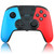 Switch Controller for Nintendo Switch,Switch Pro Controller for Wireless Switch/Switch Lite Remote with Dual Vibration, Gyro Axis, Motion Support Wake Up and Adjustable Turbo (Blue+Red)