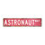 Astronaut Wall Mural Motivational Profession Pure Solid Color Outdoors Wall Sticker Vinyl Wall Art Murals Quotes for Bedroom Kitchen Cafe Hotel Wall Decoration 18in