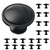 Cabinet Handles Cabinet Knobs Drawer Pulls 20 Pack Kitchen Cabinet Knobs Black Cabinet Knobs Cupboard Door Knobs Drawer Handle Knob Matte Dresser Knobs Kitchen Cupboard Cabinet Drawer Door ( Black)