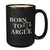 Bubble Hugs Lawyer Coffee Mug 15oz Black - Born to Argue - Law Graduation Solicitor Advocation Legal Adviser Attorneys Student Court