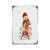 Gifts for Dog Pet Lover Metal Sign Metal Signs for Outside Home Decor Christmas Dog with Lights Metal Tin Sign Funny Vintage Garage Metal Tin Sign Man Cave Accessories Wall Decor 8"x12"