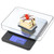 Digital Food Scale, Kitchen Scale for Food Ounces and Grams High Accuracy Mini Gram Scale for Cooking, Baking, Jewelry, Tare Function, 2 Trays, LCD Display