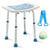 Icedeer Shower Stool,Shower Bench Seat,Shower Chair for Inside Shower and Bathtub,with Shower Head Holder,Bath Chair,Shower Stool for Elderly,Senior,Disable,Pregnant,Tool-Free,Capacity 350lbs