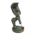 Lifexquisiter Easter Island Moai Statue Figurine Decor, Play Golf Moai Figurine Sculpture for Home Office Ornament, Retro Fun Moai Statue for Bookshelf Desktop Decoration, Playing Golf
