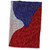 3dRose Rosette - Pattern Prints - White Blue Red Pattern Print - Towels (twl-369586-1)