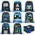 24 Pieces Video Game Bags Gaming Birthday Party Drawstring Bags Game Party Gift Bags Game on Theme Goodie Candy Treat Bags for Kid Boy Adult Video Game Gaming Birthday Party Decorations (Blue)