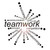 Large Vinyl Wall Decal Teamwork Words Office Decor Business Stickers (ig4342) White