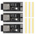 DORHEA 3PCS ESP32 ESP32-S3 Development Board Type-C WiFi+Bluetooth Internet of Things Dual Type-C Core Board ESP32-S3-DevKit C N8R2 Development Board ESP32-S3-WROOM Module