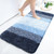 Arotive Microfiber Bathroom Rugs, Shaggy Soft and Absorbent Bath Rug, Non-Slip, Thick Plush Bathroom Mat, Machine Washable Dry Bath Mats for Bathroom, Tub and Shower, 47" x 24", Blue
