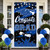 DAZONGE Graduation Party Decorations 2023 Blue - Large Graduation Banner with 12PCS Latex Balloons - Congrats Grad Banner Sign Backdrop for 2023 Graduation Decorations Supplies