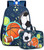 Backpack for Kids Boys Girls Preschool Kindergarten Bookbag Set with Lunch Box Soccer Toddler School Bag