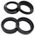 Cyleto Front Fork Oil Seal and Dust Seal Kit 43 x 55 x 11mm for Suzuki GSX1300R Hayabusa 1999 2000 2001 2002 2003 2004 2005 2006 2007 2008 2009 2010 2011 2012 2013 2014 2015