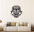 DesignToRefine Vinyl Wall Decal Voodoo Shaman Skull Death Horror Stickers (165ig) Sky Blue