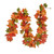 RECUTMS 2Pack Fall Maple Leaf Garland 5.7FT Artificial Fall Leaf Garland Faux Autumn Leaves Hanging Vine for Indoor Outdoor Home Wedding Halloween Thanksgiving Wall Decor (Green)