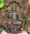 Ebros Gift Hindu God Lord Vishnu Sitting On Cobra Heads Throne Statue Narayana The Preserver and Protector Figurine Panchayatana Puja Supreme Deity Hinduism Eastern Enlightenment Sculpture