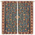 GoDazzling William Morris Retro Plant Pattern Floral Windows Curtains, William Morris Art Print Blackout Curtains?for Living Room Bedroom 42x45in 2 Panels