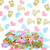 ASTER 240 Pieces Gender Reveal Confetti,Pink Blue Heart Confetti Baby Shower Decor Glitter Baby Confetti Round Confetti Dots Table Confetti For Baby Reveal Party Decorations