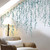 ROFARSO 6 Sheets Hanging String of Pearls Vine Wall Stickers Leaves Green Plants Removable PVC Wall Decals Peel and Stick Decorations Decor for Bedroom Living Room Office Murals(3 Sets)